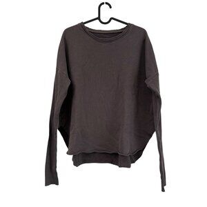 Frank & Eileen Heritage Jersey Tee Lab Distressed Sweatshirt Womens Size XSmall